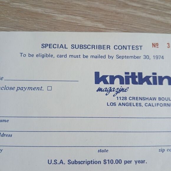 Vintage 70's Knitting Magazine KnitKing Brother Machines Patterns Retro Y2K - Picture 7 of 10